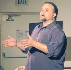 Comedian, Brian Wetzel, presented Side by Side: A Journey With Depression.