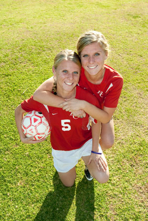 Terryn (left) and Torree Soelberg led BC to the playoffs and intend to return next year.