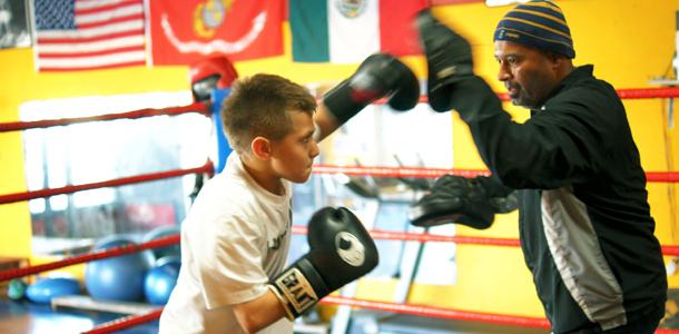 Local gym an outlet for young boxers