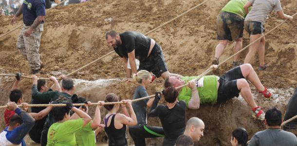 Runners get down and dirty for Volkslauf