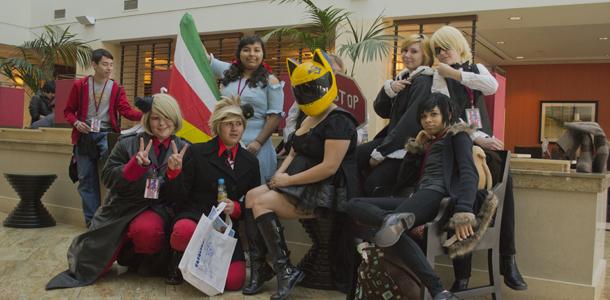 Cosplayers gather at Bak-Anime