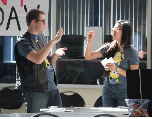 ASL students display sign skills at BC event