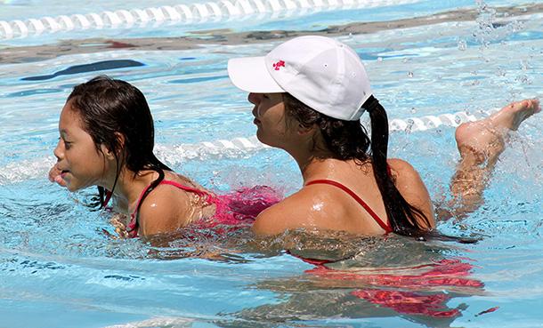 Swim Lessons at BCs aquatic center were a success for all ages