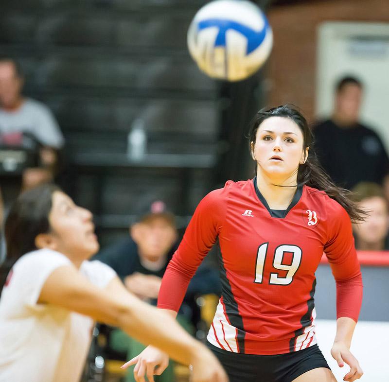 Heathcott brought the heat for volleyball