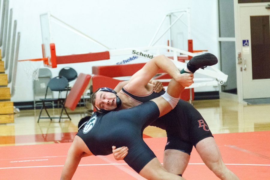 BC wrestling finishes first at conference tournament