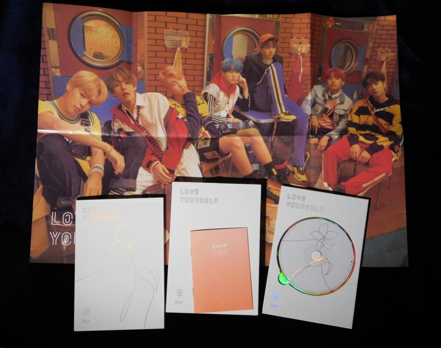 Love Yourself: The physical copy comes with a poster and photo album with two hidden tracks.