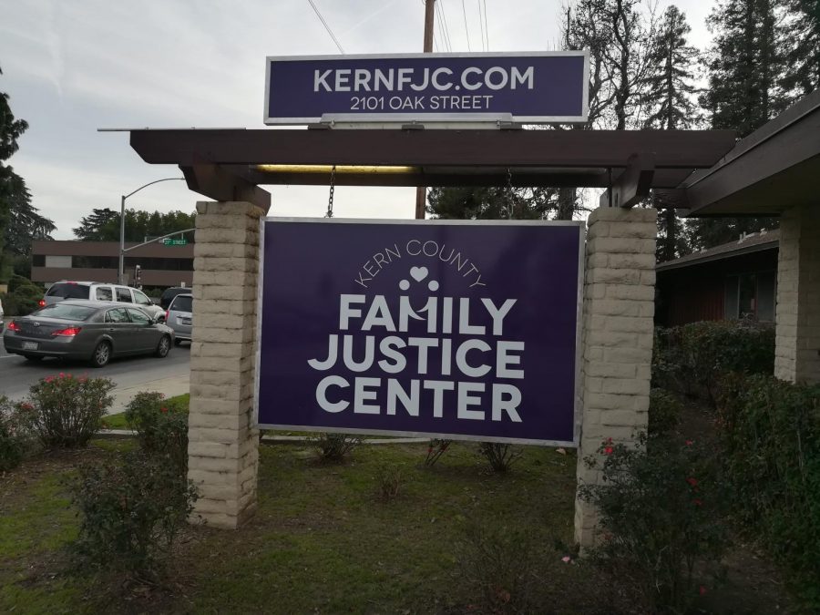 Front of the Kern Family Justice Center which has now opened in Bakersfield