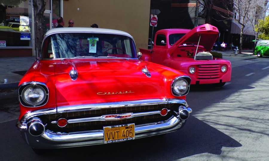 A classic Chevrolet at the 2nd annual Cruizin 4 Charity Car Show