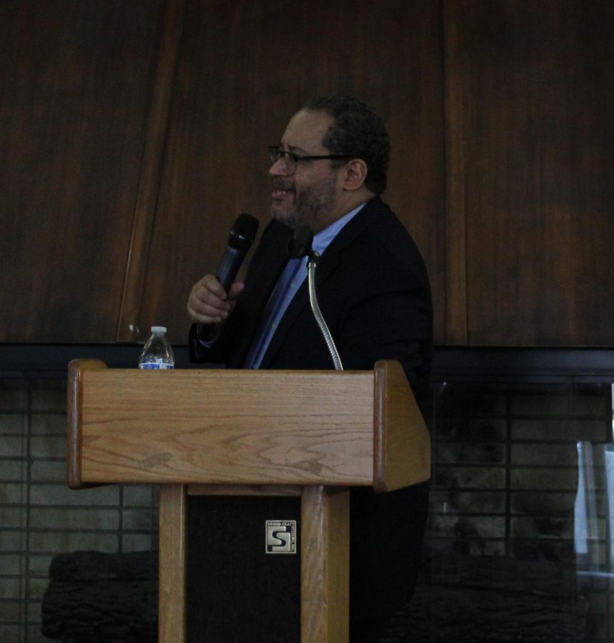 Dr. Michael Eric Dyson discussing his experience as an author.