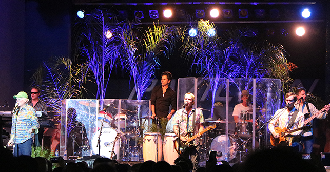 The Beach Boys are the first band to play the Budweiser Pavilion stage at the fair this year. 