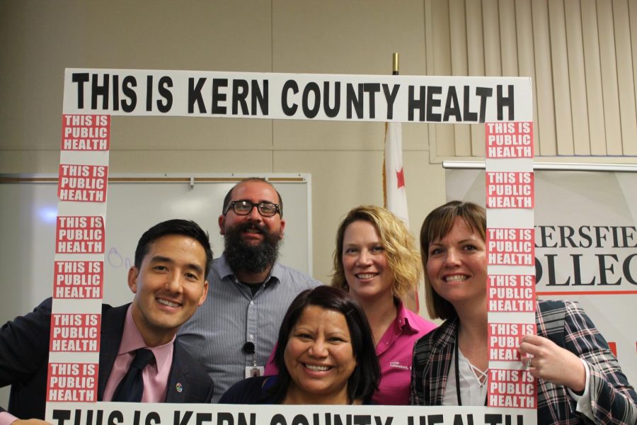 The MC for the Hackathon (Tomono), and the panelists.
From left to right: Kiyoshi Tomono, Raul Gallardo, Rosa Lopez, Kristin Weber, and Brynn Carrigan.
