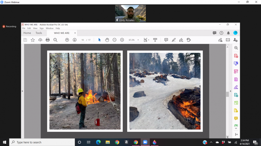 Bakersfield+Colleges+webinar+on+Fire+and+EMS+Employer+Panel+on+April+14+included+U.S.+Forest+Services+fire+prevention+technician+Eddy+Rosales%2C+who+showed+examples+of+work+his+department+does+such+as+prescribed+fires+to+cut+down+on+the+dangers+of+forest+fires.