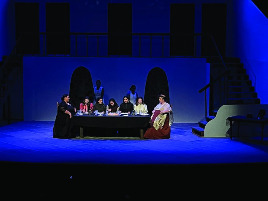 Bakersfield College indoor theatre returns with The House of Bernarda Alba which ran from Feb. 24-27.