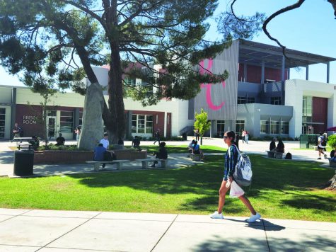 Students on Bakersfield College campus photographed on August 24, 2022