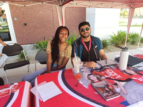 BC Students Jocelynn Landon and Harvind Grewal