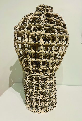 An extremely unique art piece located at the Bakersfield Museum of Art winter exhibition.