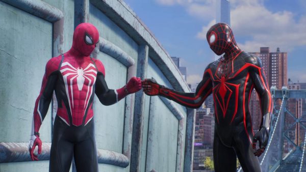 Peter and Miles team up to protect New York and look good while doing it.