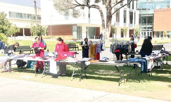 Clothing swap and up cycle was held Oct 11th at BC’s main campus.