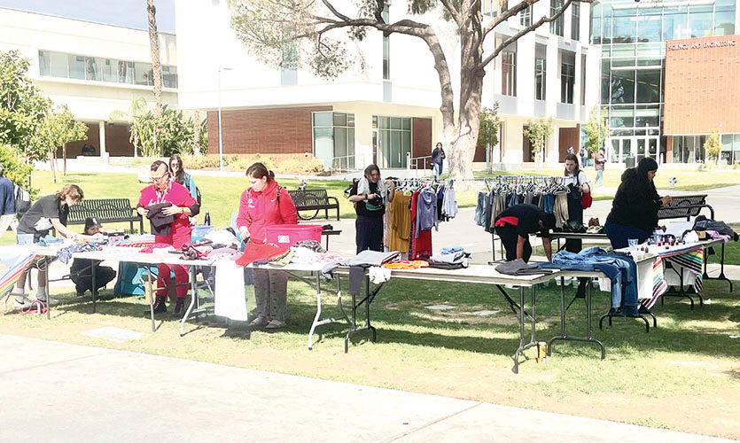 Clothing+swap+and+up+cycle+was+held+Oct+11th+at+BC%E2%80%99s+main+campus.