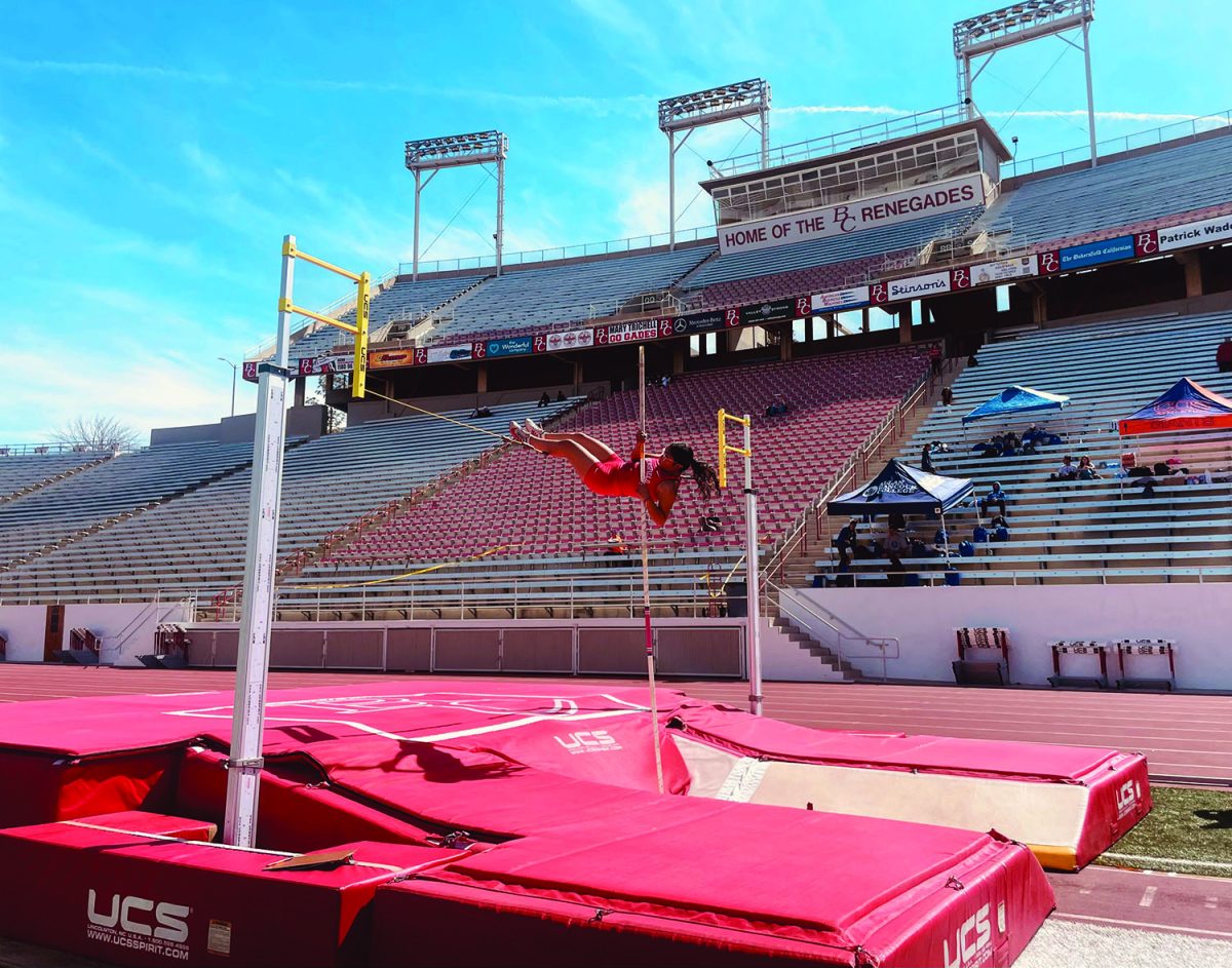 Racing relays with BC track and field