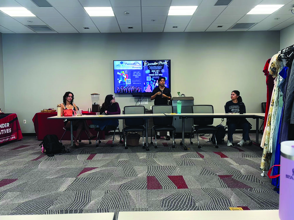 Club members started off the meeting discussing upcoming events.